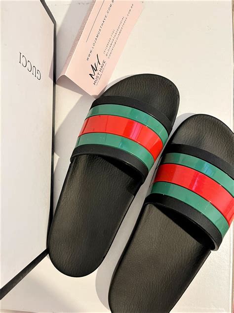 chinelo gucci slide